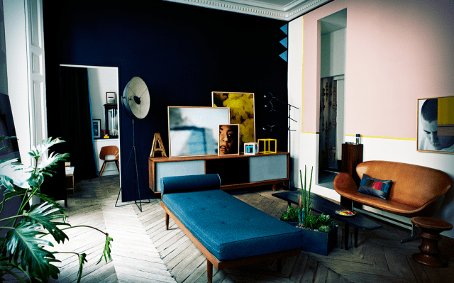Interior Photographer London Graham Atkins-Hughes photography of Parisian apartment for Abigail Ahern Colour Book